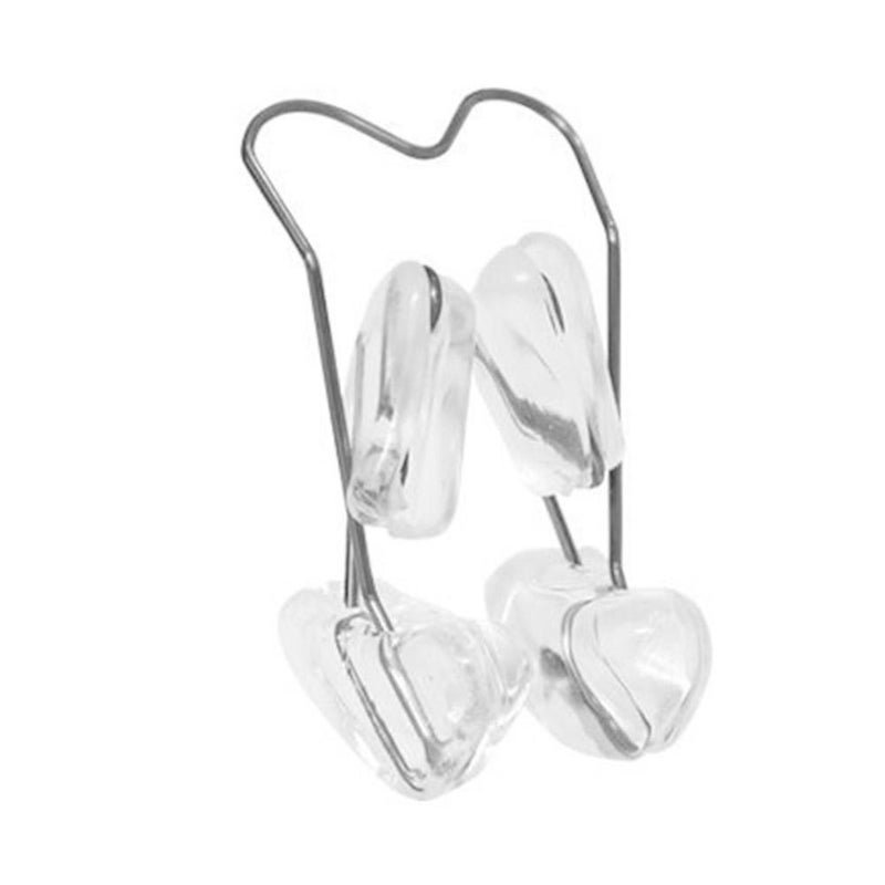 Silicone nose clip, nose lifter, nose bridge enhancer, nose shaping and alar reduction device.